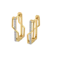 Classic Snug Huggies - Lab Diamond Earrings thumbnail 1