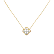 Clover - Lab Diamond Pendant Necklace thumbnail 1