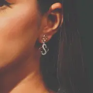 Clover S-Drops - Lab Diamond Earrings thumbnail 2