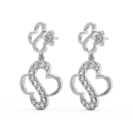 Clover S-Drops - Lab Diamond Earrings thumbnail 4