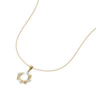 Cocktail Swirl - Lab Diamond Pendant Necklace thumbnail 3