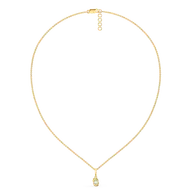 Cocoon Charm - Lab Diamond Necklace thumbnail 3