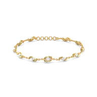 Cocoon Charm - Lab Diamond Tennis Bracelet thumbnail 1