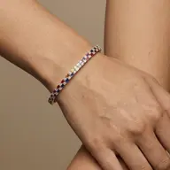 Colour Glitch - Lab Diamond Bangle thumbnail 2