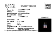 Colour Glitch - Lab Diamond Drop Earrings thumbnail 6