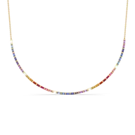 Colourburst - Lab Diamond Necklace thumbnail 1