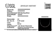 Colourburst - Lab Diamond Necklace thumbnail 6