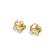 Cradle Glow - Lab Diamond Stud Earrings thumbnail 1