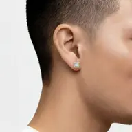 Cross Axis - Lab Diamond Men's Stud Earrings thumbnail 2