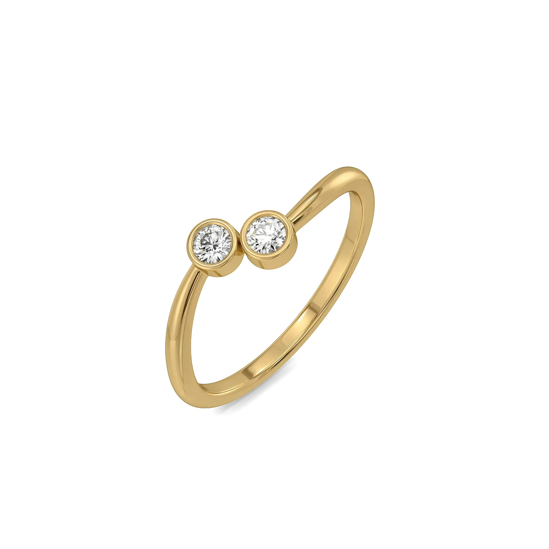 Crosslight - Lab Diamond Ring