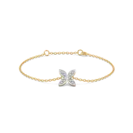 Daffodil Flora - Pure Gold Lab Diamond Fashion Bracelet thumbnail 1