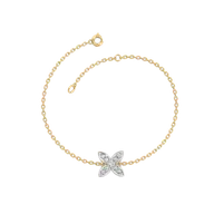 Daffodil Flora - Pure Gold Lab Diamond Fashion Bracelet thumbnail 2