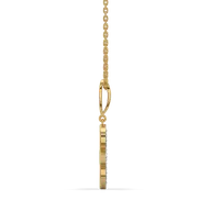 Daffodil Flora - Pure Gold Lab Diamond Pendant thumbnail 3
