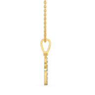 Dainty D - Lab Diamond Alphabet Pendant thumbnail 3