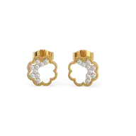 Daisy Dust Studs - Lab Diamond Earrings thumbnail 2