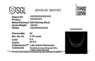 Dancing Details - Lab Diamond Necklace thumbnail 7