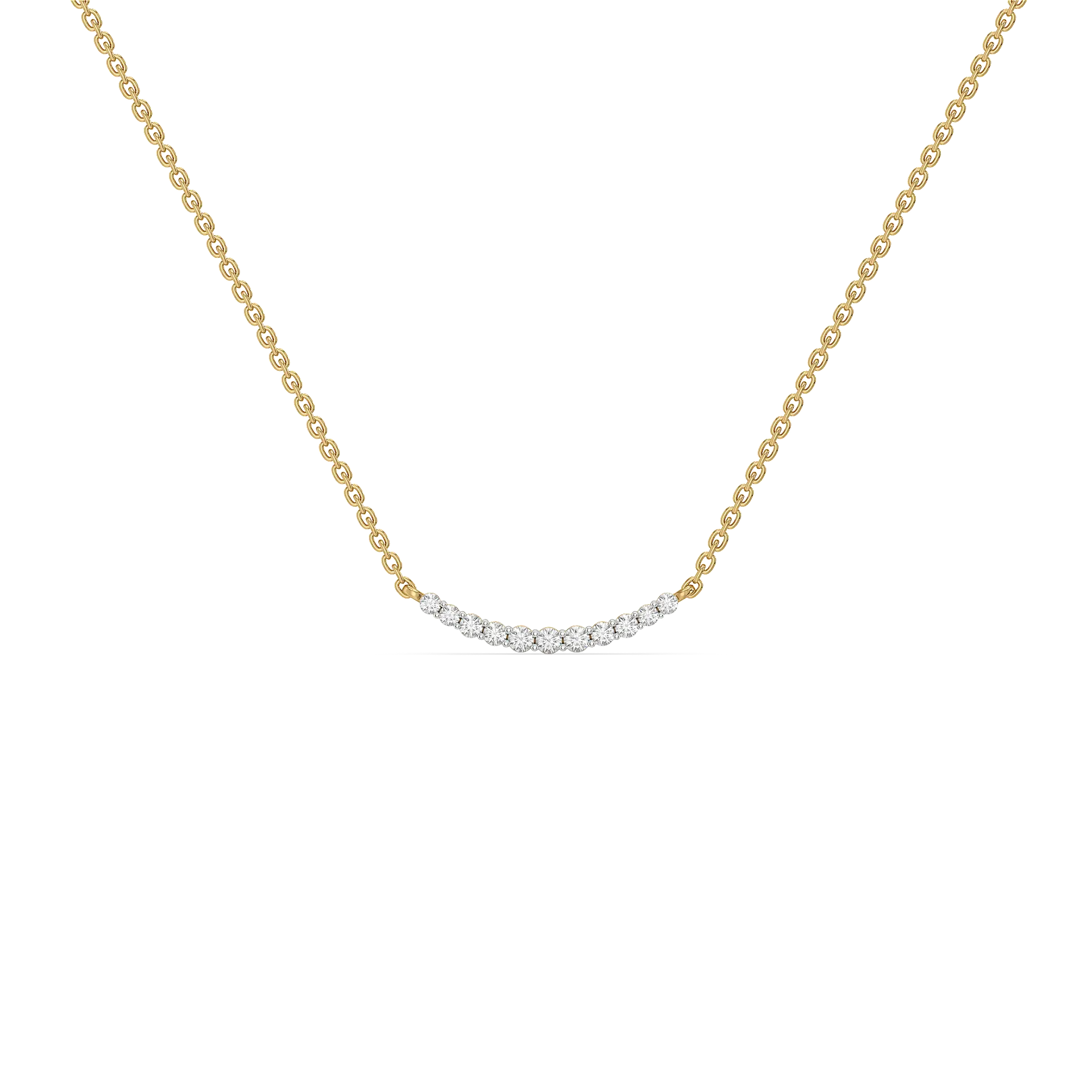 "Dare to Sparkle" - Lab Diamond Necklace — image 1