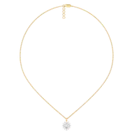 Day bloom - Lab Diamond Solitaire Necklace thumbnail 4