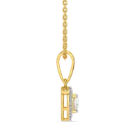 Devotion Heart Halo - Pure Gold Lab Diamond Pendant thumbnail 3