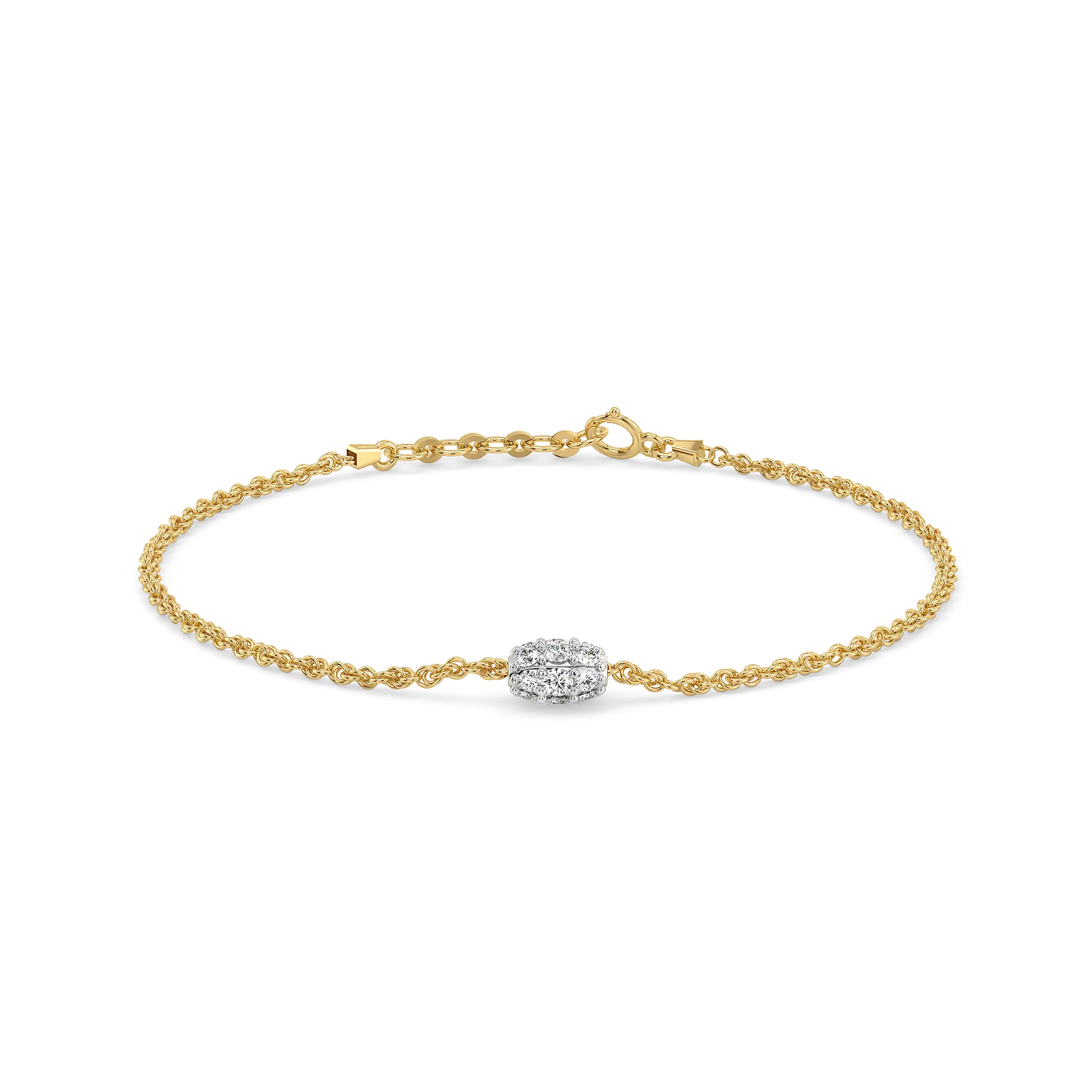 Diamond in Motion – Lab Diamond Bracelet — image 1