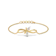 Dragonfly Dance - Lab Diamond Bracelet thumbnail 1