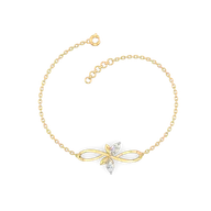 Dragonfly Dance - Lab Diamond Bracelet thumbnail 2