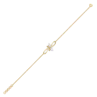 Dragonfly Dance - Lab Diamond Bracelet thumbnail 3