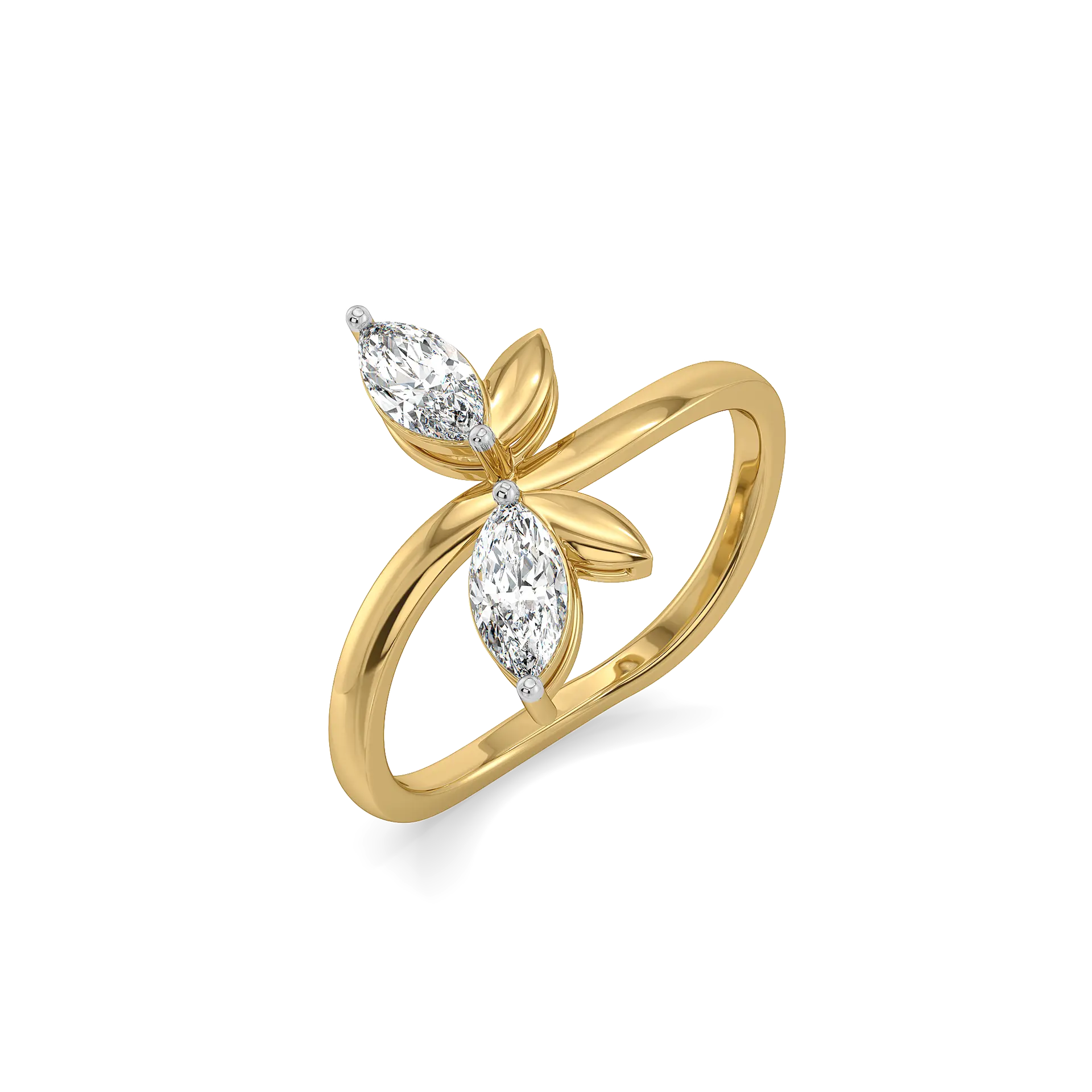 Dragonfly Dance - Lab Diamond Ring — image 1
