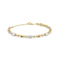 Draped in Marquise - Pure Gold Lab Diamond Bracelets thumbnail 2