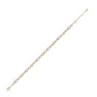 Draped in Marquise - Pure Gold Lab Diamond Bracelets thumbnail 4