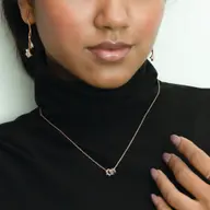 Duo Harmony - Lab Diamond Pendant Necklace thumbnail 6