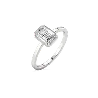 Echo of Emerald - Pure Gold Lab Diamond Ring thumbnail 1