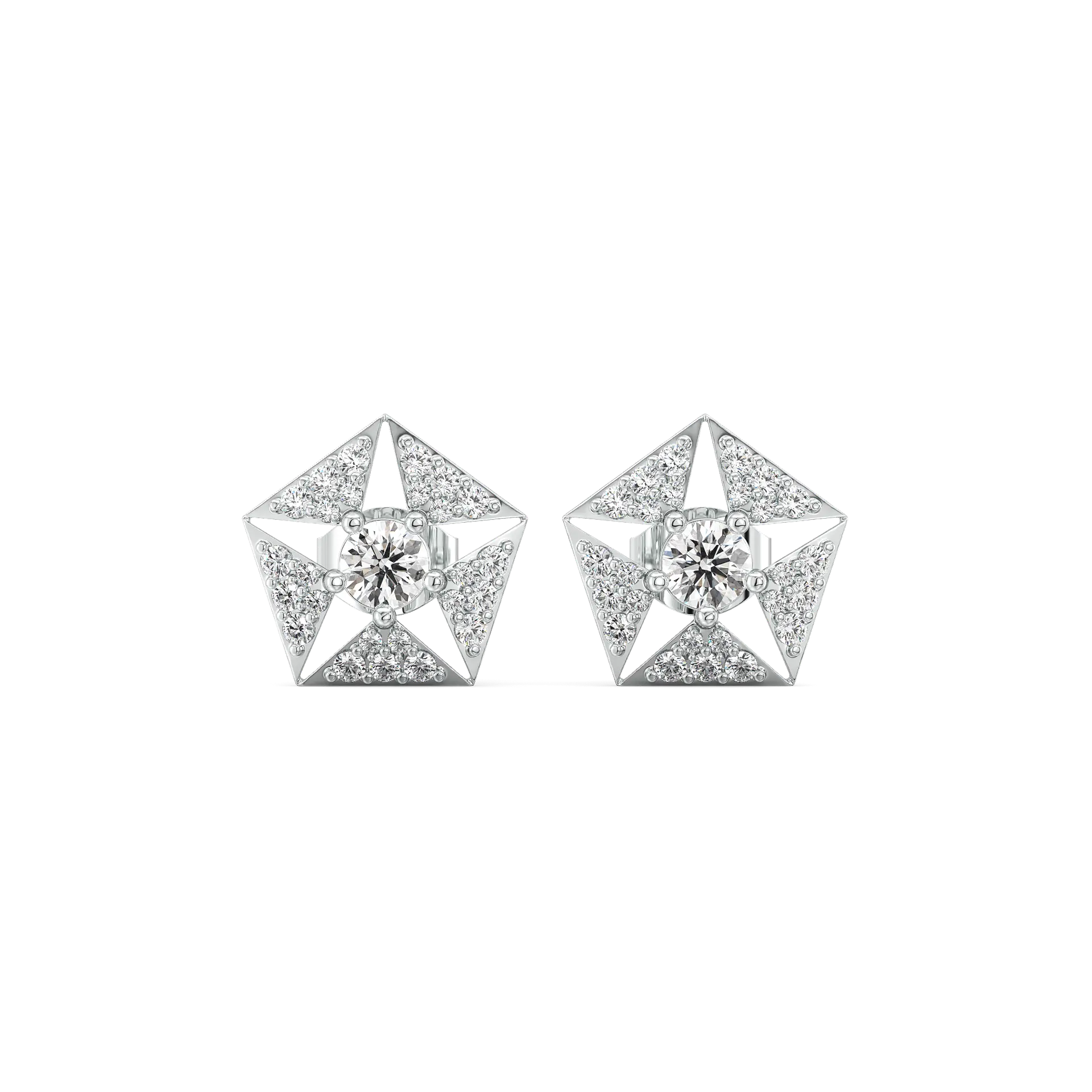 Echo of Light - Lab Diamond Earrings — image 1