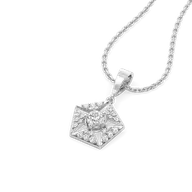 Echo of Light - Lab Diamond Pendant thumbnail 2