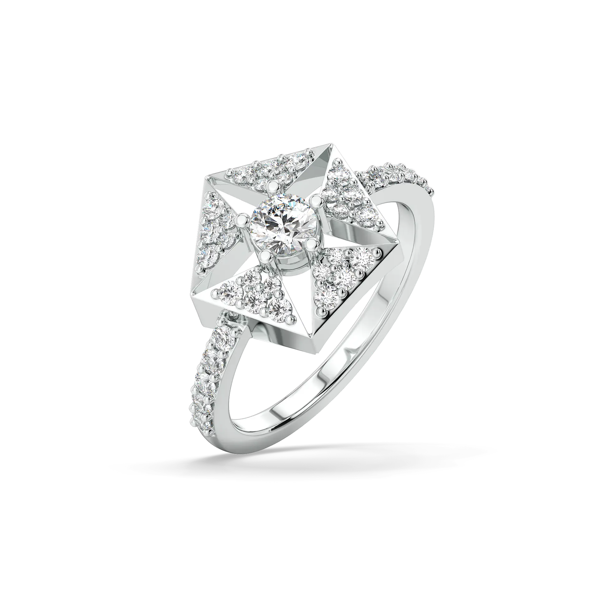 Echo of Light - Lab Diamond Ring — image 1