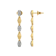 Edge of Glam - Lab Diamond Drop Earrings thumbnail 4