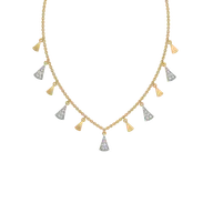 Edgy Elegance - Lab Diamond Necklace thumbnail 2