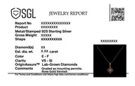 Elegance - Ruby Blossom Necklace thumbnail 7