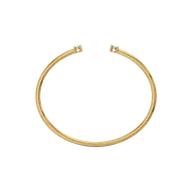 Elegant Oval - Pure Gold Lab Diamond Bangle thumbnail 5