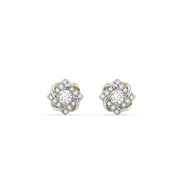 Encased Solitaire - Lab Diamond Earrings thumbnail 3