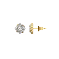 Encased Solitaire - Lab Diamond Earrings thumbnail 5