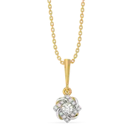 Encased Solitaire - Lab Diamond Pendant thumbnail 1