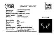 Enchanted Butterfly - Lab Diamond Cuff Earrings thumbnail 7