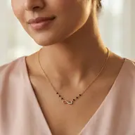 Endless Union - Lab Diamond Mangalsutra Necklace thumbnail 2
