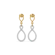 Endless You - Lab Diamond Drop Earrings thumbnail 1