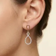 Endless You - Lab Diamond Drop Earrings thumbnail 2