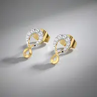 Endless You - Lab Diamond Stud Earrings thumbnail 1