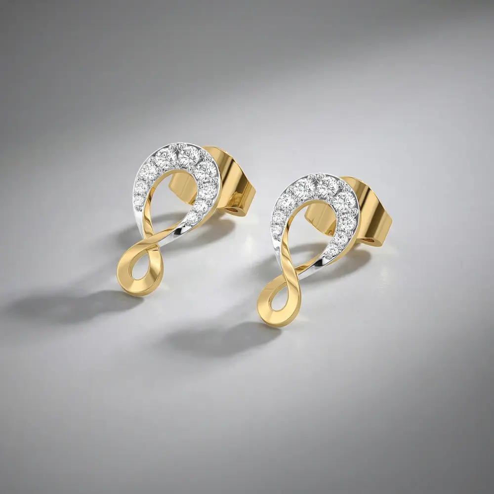 Endless You - Lab Diamond Stud Earrings
