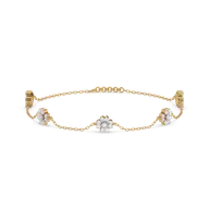 Eternal Bloom - Lab Diamond Station Bracelet thumbnail 1