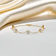 Eternal Bloom - Lab Diamond Station Bracelet thumbnail 3